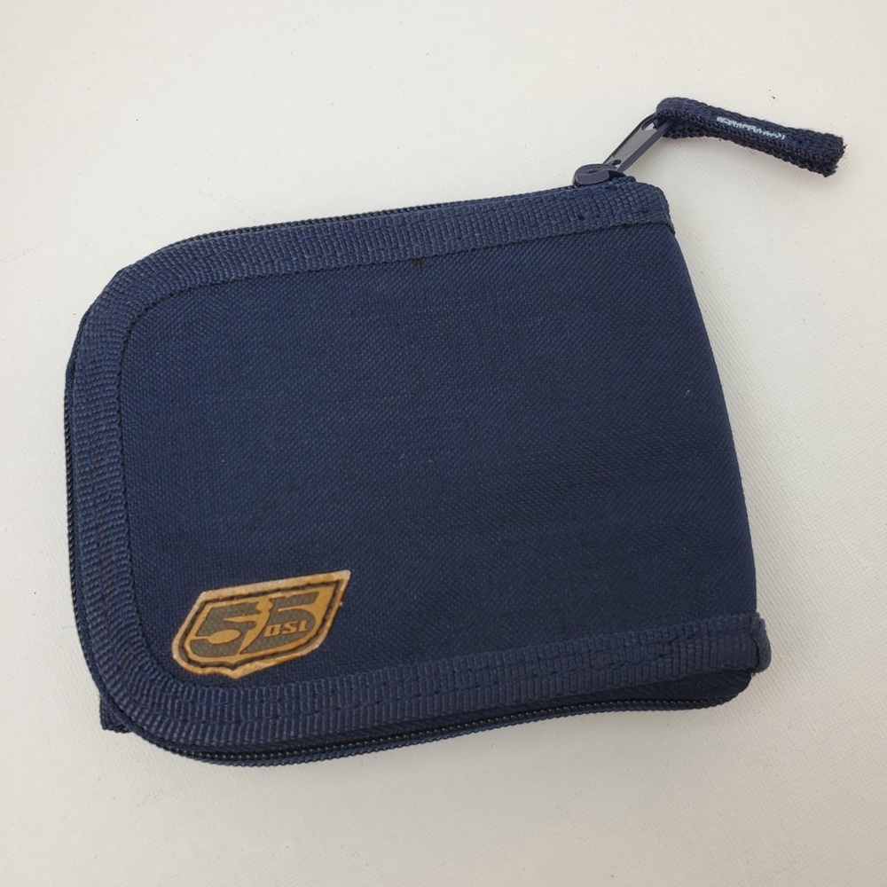 Diesel‎ 55DSL Vintage Navy Blue Zip Up Wallet
